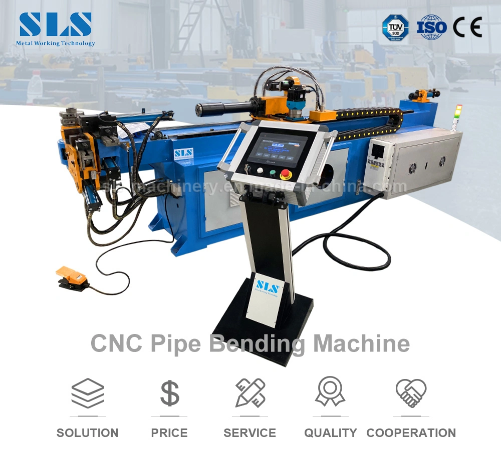 Oval Metal Tube Hydraulic Curving Equipment Petroleum Pipe Bending Machine with PLC/Ipc Programming Control