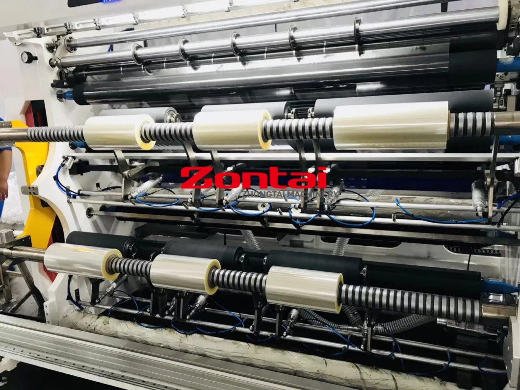 Zontai Ztm-C Slitting Rewinding Machine for Film BOPP, PVC, Pet, Aluminum, Foil