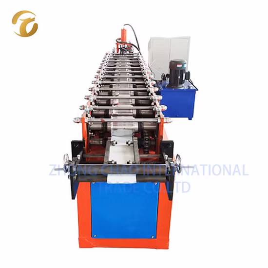 Equipamento de formação de porta de veneziana de vendas diretas da fábrica Máquina de dobra a frio